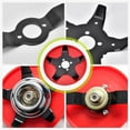 thumbnail image 6 of 2025 New Steel Wire Grass Trimmer Head 6 Inch, Unbreakable, Compatible with Most Lawn Mower,Tool-Free Installation (3* New Weeding Disc), 6 of 7