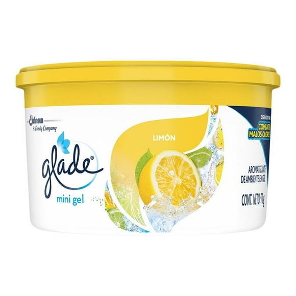 Aromatizante Mini Gel Glade Limón 70 g