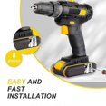 thumbnail image 5 of 8PCS Belt Clip for Ryobi, Belt Hook with Screw for Ryobi and Ridgid 18 Volt Tools 633586002, for Ryobi Makita Dewalt, 5 of 5