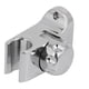 thumbnail image 1 of Soporte de mano ajustable de ABS cromado tono plateado para baño, 1 of 5