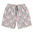 thumbnail image 5 of Goofa Beautiful Rabbit1 Printed Mens Swim Trunks Summer Quick Dry Short Beach Swimwear Bathing Suits-Medium, 5 of 9