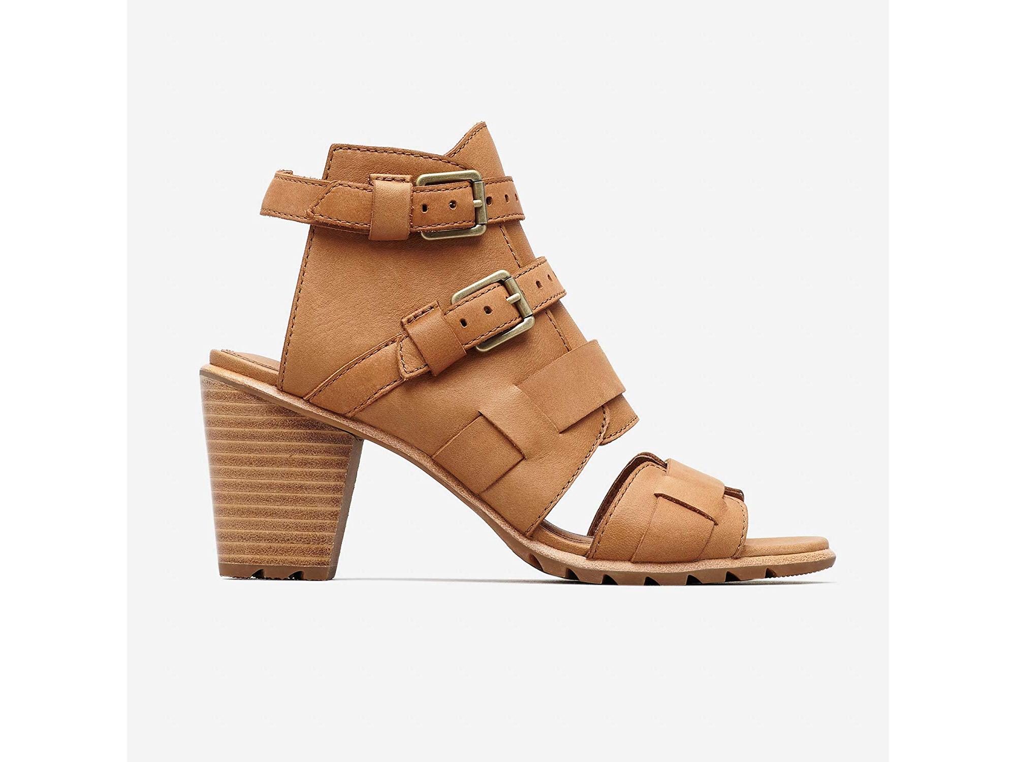 sorel wedge sandals