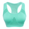 thumbnail image 1 of Wuffmeow Women Absorb Sweat Top Sports Bra Mesh Breathable Bra, 1 of 8