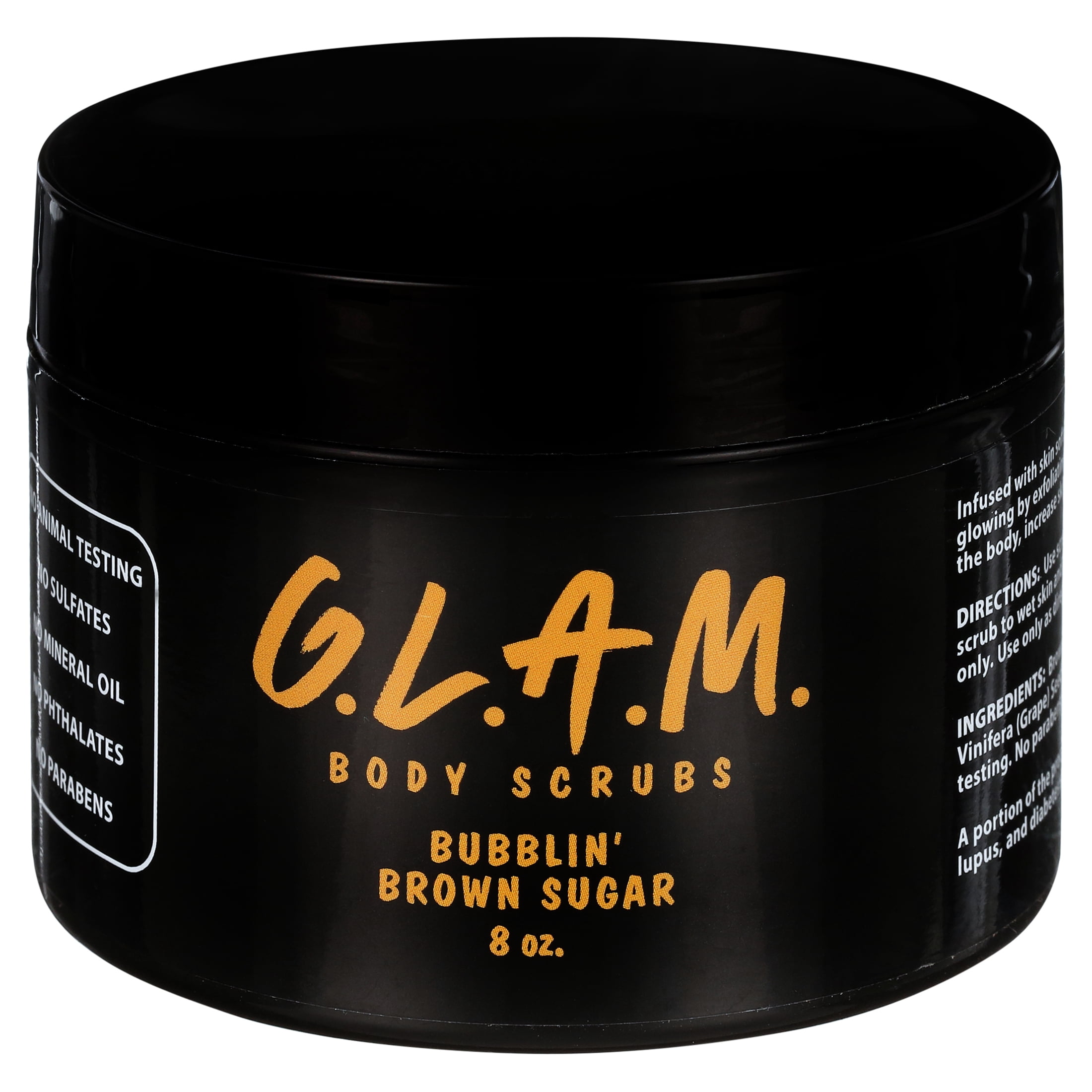 G.L.A.M. BUBBLIN BROWN SUGAR BODY SCRUB