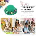 thumbnail image 5 of Aooww Easter Hats , Adjustable Eggs Bunny Hats Easter Photo Props for Spring Party Favors Supplies ,Green, 5 of 6