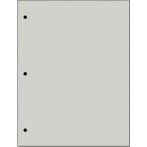 Copy And Printing Color Paper, 20 Lb. 3 Hole Punch 500 Sheets Per Ream. (Grey)