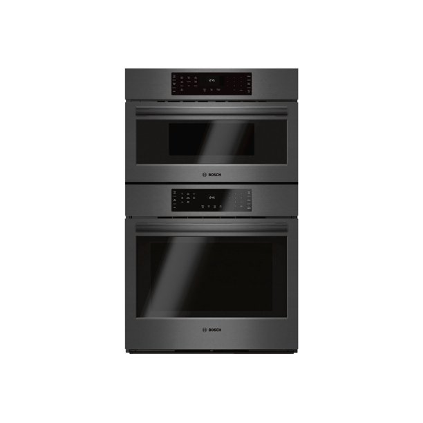 Bosch 800 Series HBL8742UC - Combination oven (double oven) - built-in -  niche - width: 28.5 in - depth: 23.5 in - height: 48.4 in - with ...