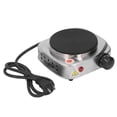 thumbnail image 3 of Estufa eléctrica portátil de acero inoxidable compacta para cocinar y limpiar fácilmente, 500 W, 110 V, enchufe estadounidense, 3 of 8