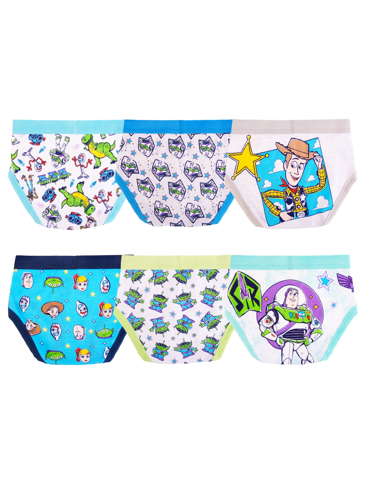 Character Toddler Boy Briefs, 6- Pack, Sizes 2T-4T