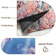 thumbnail image 6 of Jellyfish Coastal Round Area Rug 8Ft Washable Large Circle Rugs for Living Room Dorm, Nautical Ocean Summer Beach Coral Sea Non-Slip Carpet Floor Mats Indoor Outdoor Carpet Runner Home Decor, 6 of 8
