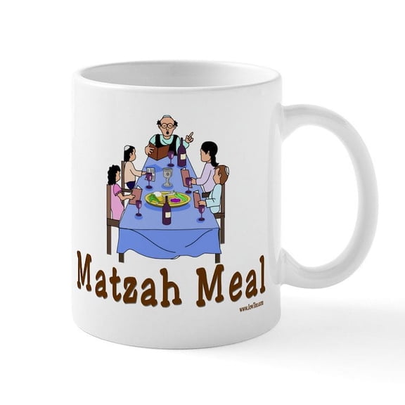 CafePress - Matzah Meal Passover Mug - 11 oz Ceramic Mug - Novelty Coffee Tea Cup