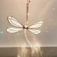 thumbnail image 4 of Dragonfly Crystal Suncatcher Rainbow Maker Prism,Hanging Crystals Ornament for Window Garden Home Decor, 4 of 7