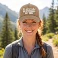 thumbnail image 5 of Washed Mesh Trucker Hat Adjustable Funny Slogan Baseball Cap For Women Outdoor Travel, 5 of 5