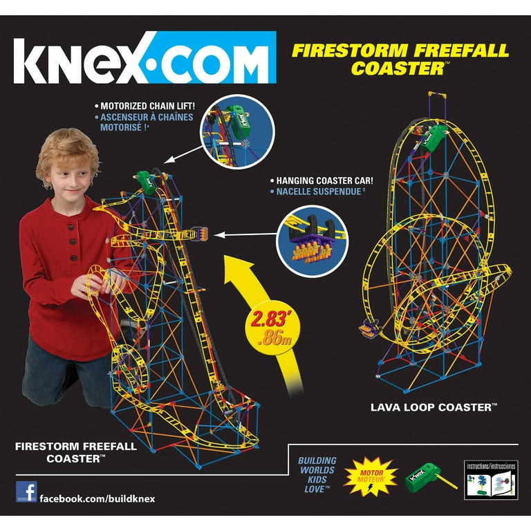K'Nex Firestorm Freefall Coaster - Walmart.com