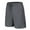 Gray, variant on AXXD Mens Shorts Cargo Black Summer Casual Fashion Sports Quick-dry Elastic Mid-waist Lace-up Shorts New Arrival