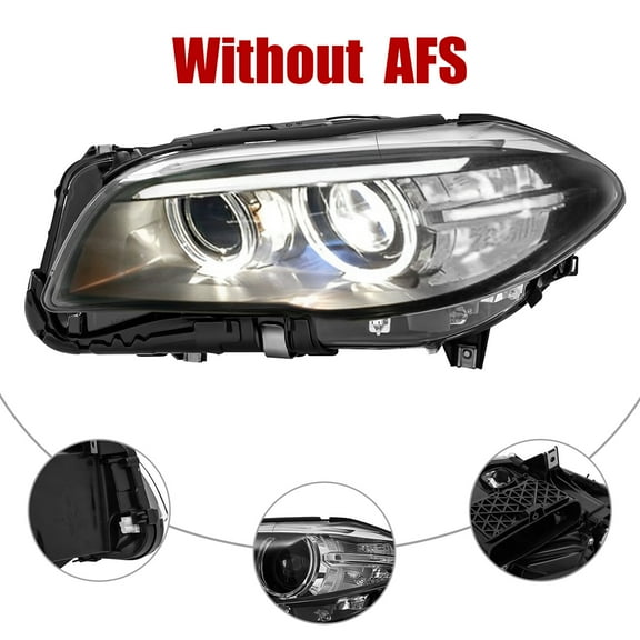 For Bmw 5 series f10 f18 Xenon Elaborate Design Direct Replacement Headlight 528i 535i 550i m5 2014-2017 Left side with the Voltage of 12V