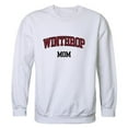 thumbnail image 1 of W Republic 564-255-WHT-03 Sweat-Shirt Col Rond pour Femmes Winthrop Eagles Mom, Blanc - Large, 1 of 1