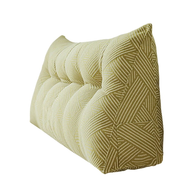 WIFKLSIIPG Triangular Headboard Pillow Twin for Dorm Headboard Bed Pillows Bolster Cushion Bed Bolster Triangular Backrest