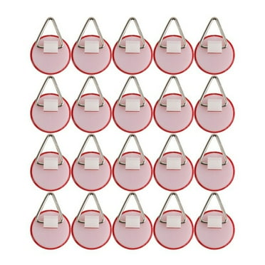 20x Disc Plate Hangers Picture Hanging on Invisible Hooks