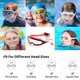 thumbnail image 2 of Gafas de natación para niños, antivaho, sin fugas, gafas de natación para niños y niñas de 6 a 14 años, 2 of 5
