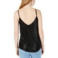 thumbnail image 2 of Gypsies and Moondust Womens Juniors Tex Rayon Camisole Top Black XS, 2 of 2