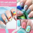 thumbnail image 6 of Set of 10 sheets of nail stickers for children, group A, Multicolor, 6 of 6