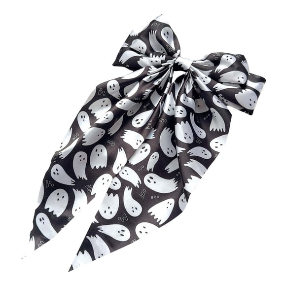 Headbands for Women Fashion Halloween Bows Clips Cute Pumpkin Clips Ribbon Barrettes Girls Party Lightweight Hair Accessories