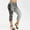 #7-Black, variant on Pntutb Women's Panel Denim Leggings Summer Capris Leggings Yoga Pants