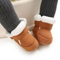 thumbnail image 4 of Prewalker Toddler Boots Premium Soft Anti-Slip Sole Warm Winter Boots for Infant Baby Girls Boys, 4 of 7