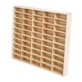 thumbnail image 1 of MERIGLARE 1/64 Car Display Rack Shelf Figures Display Cabinet Collectibles Multifunction Miniature Display Case for Home Figurine Shelf 50 grids, 1 of 9