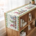 thumbnail image 6 of Table Runners 72 Inches Long Dress Scarves, Easter Farmhouse Kitchen Table Runner, Coffee Tablerunners, Funny Bunny Ear Gnomes Colorful Eggs Flowers Plaid 16x72 Inch, 6 of 9