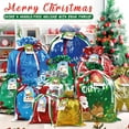 thumbnail image 4 of Christmas Gift Packaging Set – Includes 38 Gift Bags, 50 Tags, and 3 Ribbons – Festive Holiday Wrapping Kit for Christmas Presents, 4 of 8