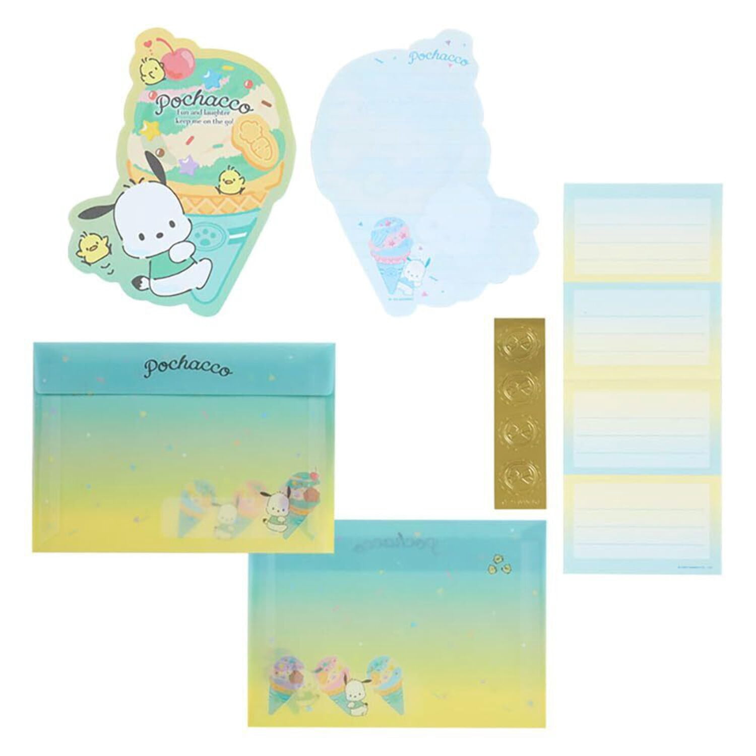 Sanrio Message Card Kuromi Present Box CD8-1 P 7408 Standard
