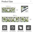 thumbnail image 3 of Yayeee Faucet Mat for Kitchen Sink 14.7" Diatomite Long Splash Guard Pad, Retro Flower Print, 3 of 7