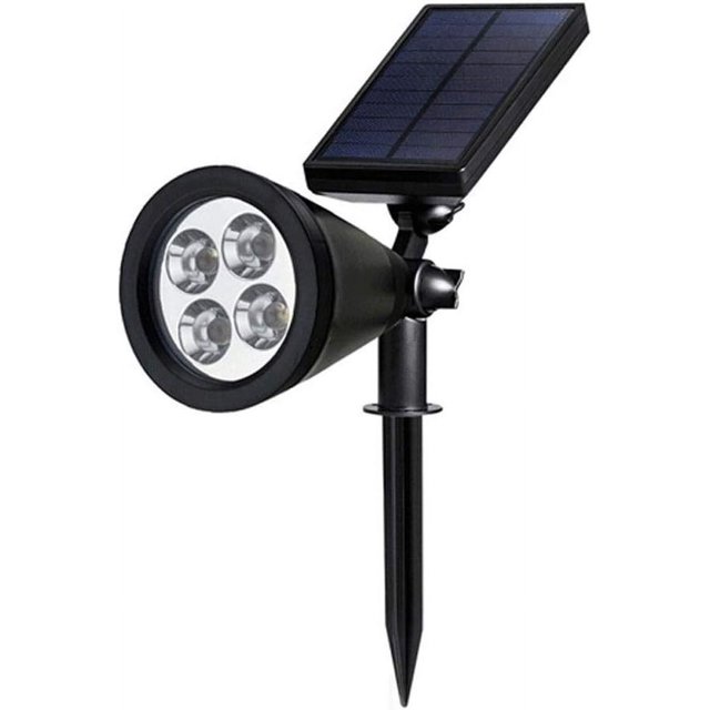 Decoración Lámpara de pared solar para exteriores Césped Focos para césped impermeables y a prueba de humedad Se pueden utilizar para luces de calle de parques Luces de paisaje