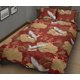 thumbnail image 2 of Juego de cama acolchado con motivo de grulla japonesa, 2 of 5