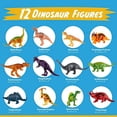 thumbnail image 7 of Realistic Dinosaur Figures with Storage Box, 12 Piece Pack, 7 of 7