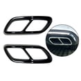 thumbnail image 2 of 1 par de cubiertas de tubo de escape, molduras, accesorios, decoración , cubiertas de varillas de decoración exterior aptas para Mercedes x253 negro Soledad Cubierta de tubo de escape, 2 of 7