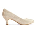 thumbnail image 4 of Zapatos de Tacón para Mujer DREAM PAIRS Dorado Talla 8.5, Tacón de 6.5 cm, 4 of 7