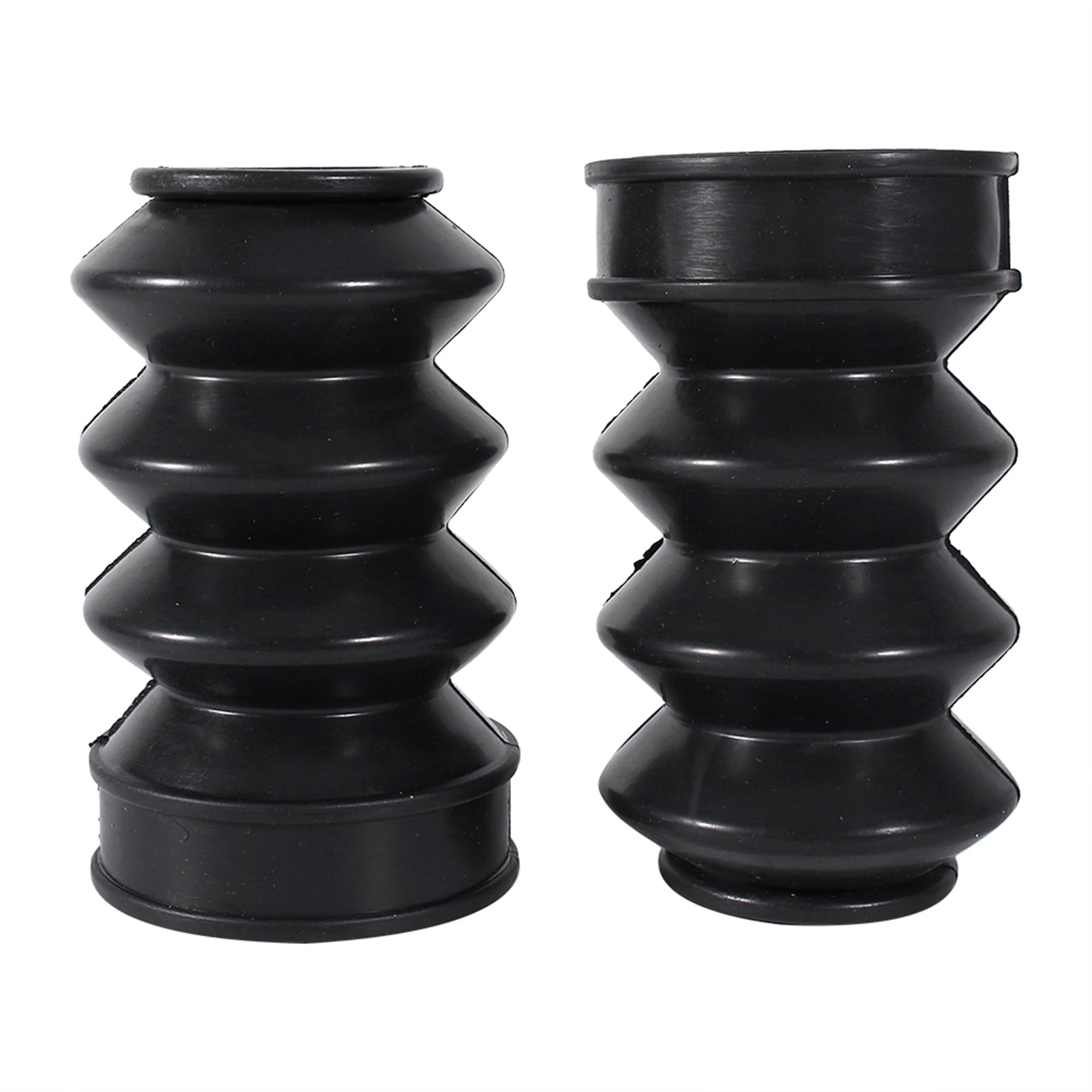 Motorcycle 39mm Fork Covers, Front Rubber Fork Cover Gaiters Gators Boots For FX XL 883