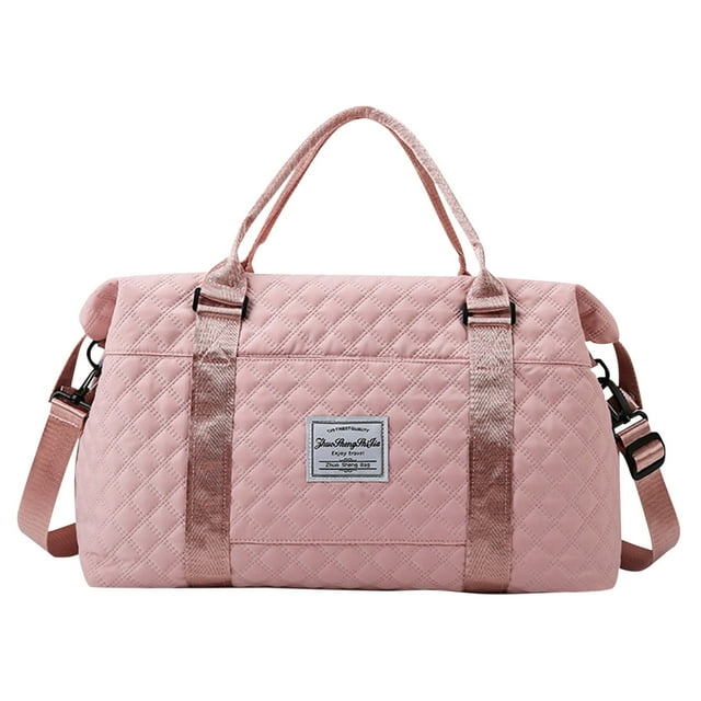 Dorm Room Storage Travel Duffle Bag for Women, Sport Gym Tote Bag with Toiletry Bag, Large Carry On Overnight Bag for Women Girls Travel, Gym Bag for Labor and Delivery Bag Storage Bags for Clothes