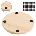 thumbnail image 7 of Unfinished Wood Coasters 4Inch Round Blank Coasters Crafts DIY, 7 of 7