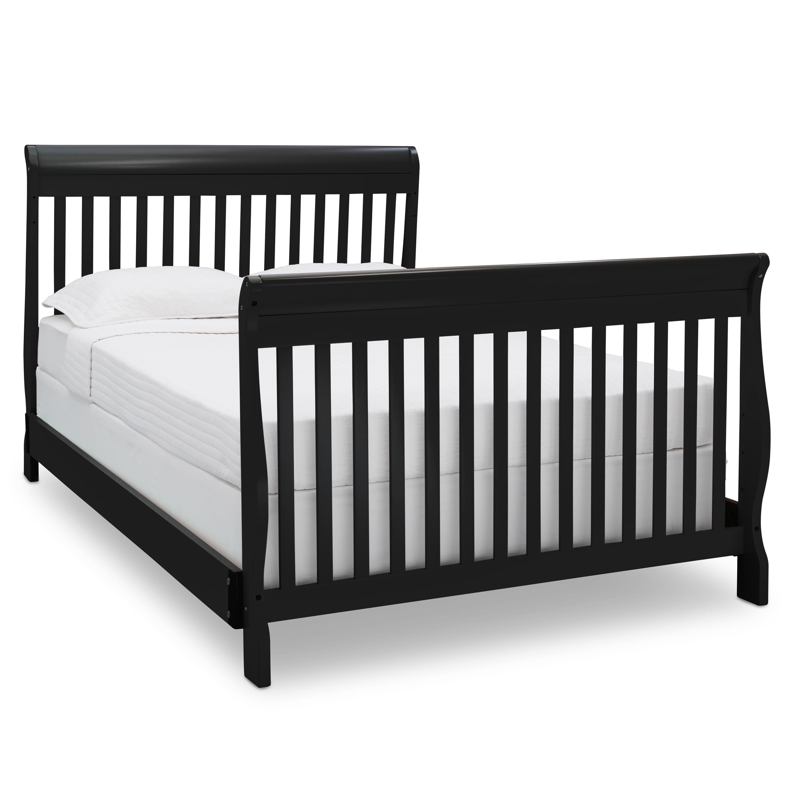 Delta Children Canton 4-in-1 Convertible Crib, Black