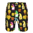 thumbnail image 3 of Pofeuu Gnomes With Sunflowers Prin Men's Swim Trunks Quick Dry Bathing Suit Swimming Board Shorts Mesh Lining Beach Swimwear-Large, 3 of 6