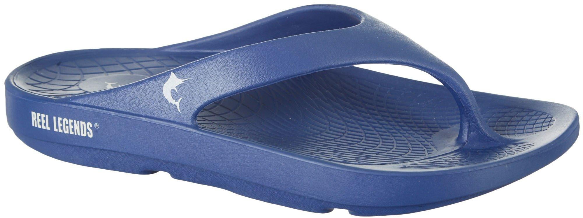 reel legends mens flip flops