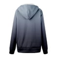 thumbnail image 5 of GXIPO Womens Plus Size Sweatshirt Full Zipper Long Sleeve Coats Thumb Hole Zip Up Hoodie Solid Color Pullover With Pockets Navy XL, 5 of 6