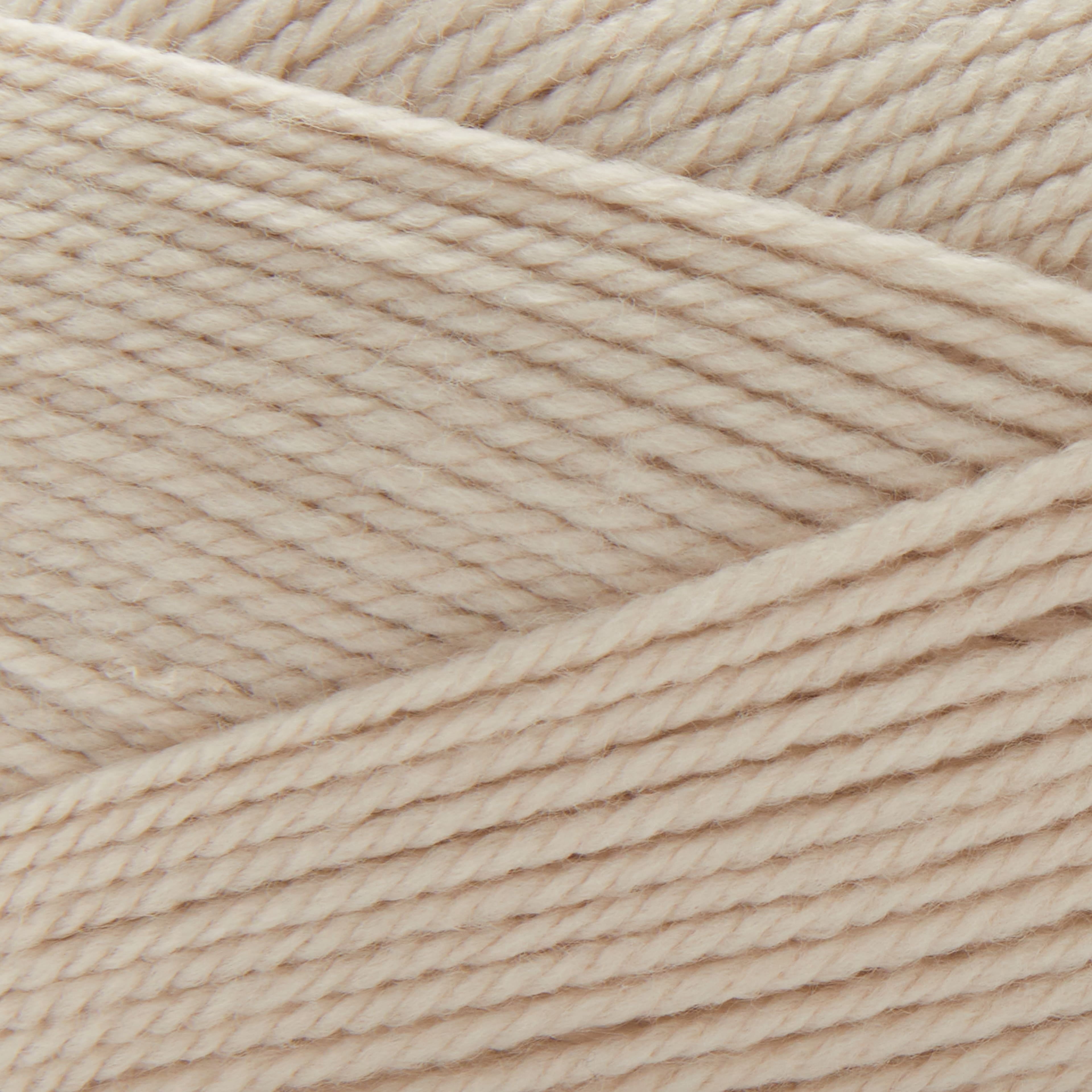 Loops & Threads Silver Gray Baby Cuddles Yarn - Light Weight Yarn for Knitting, Crochet, Weaving, Arts & Crafts, 15 Pack