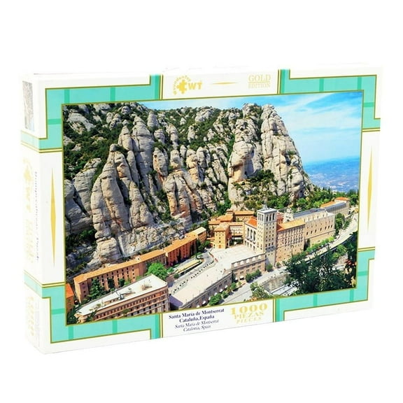 Rompecabezas Wuundentoy Santa María de Monserrat 1000 Piezas