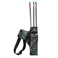 thumbnail image 1 of 1 PC Arrow Quiver Durable 3 Pipes Practical Shoulder Bag for Outdoor Archery, 1 of 6