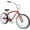 Red, variant on Tracer Avalon Beach Cruiser Bike for Adult, 26 inch Wheel, Coaster Brake, 1-speed, 3.0 fat tire, Red